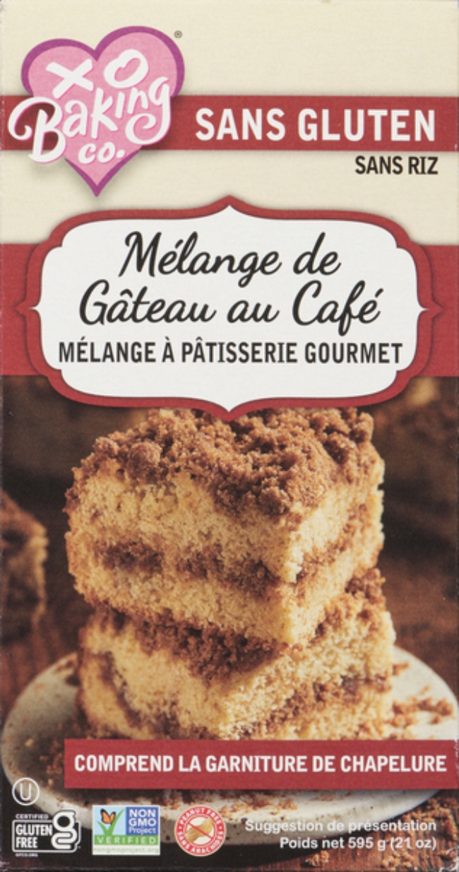 Gluten Free Coffee Cake Mix