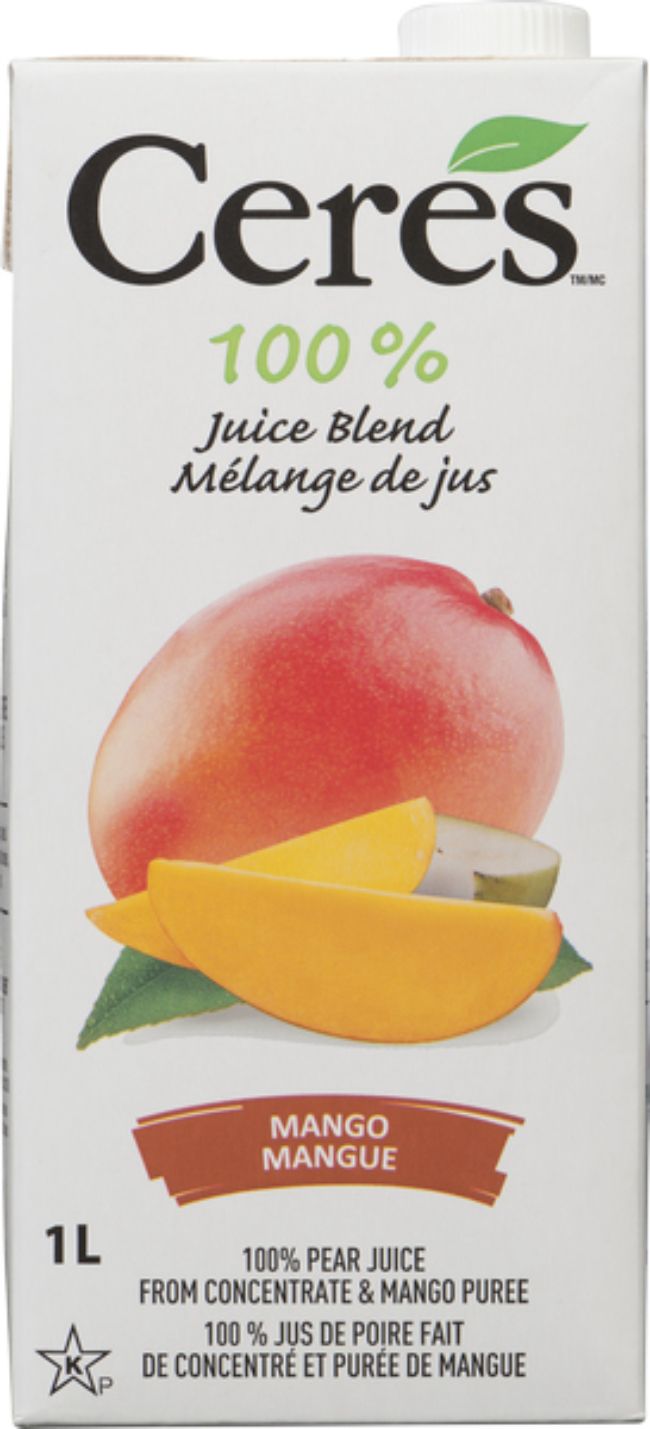 Ceres Mango Juice, 1 L -- 12 Per Case