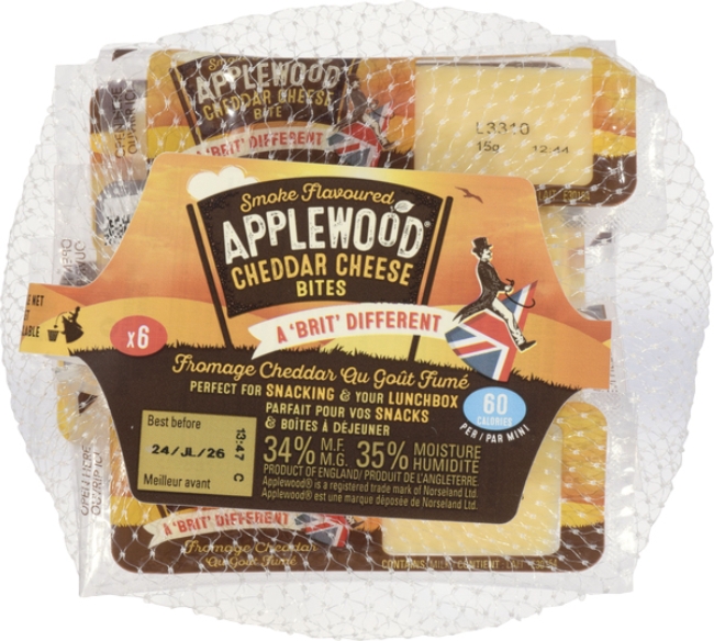 Applewood Smoked Cheddar Cheese Bites