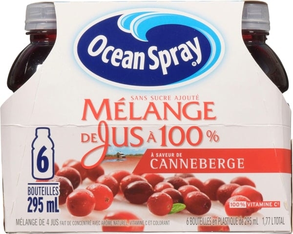 295 mL 100 Percent Cranberry Juice Blend