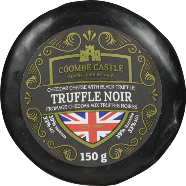 Truffle Noir Cheddar Cheese with Black Truffles