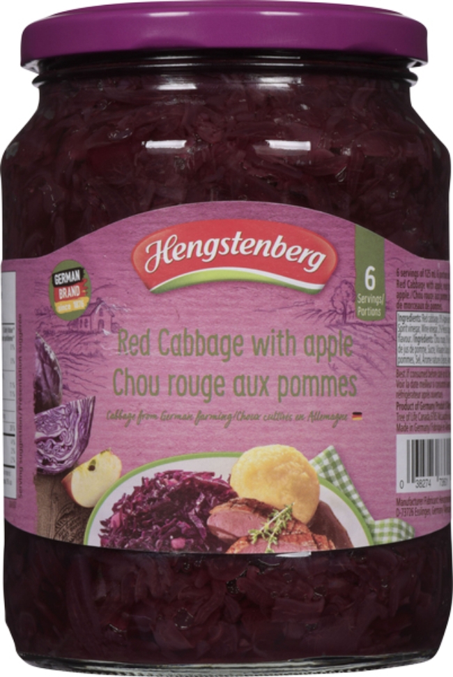 Red Cabbage with Apple