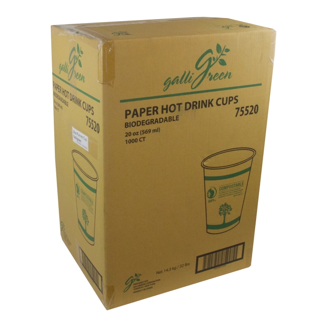 Green Tree Compostable Paper Cup