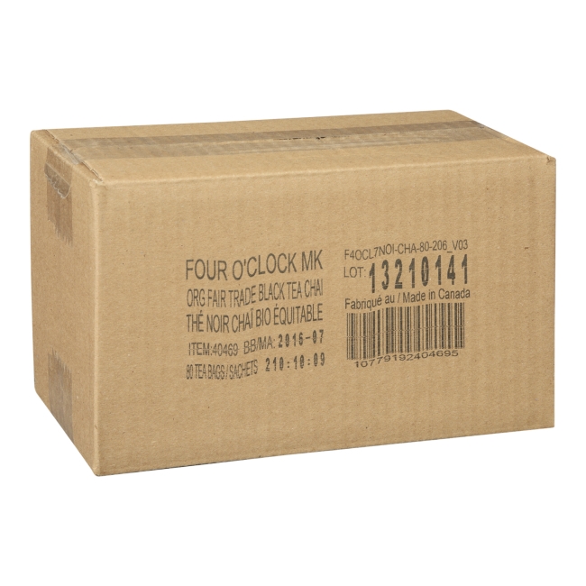 2 g Organic Black Tea Chai