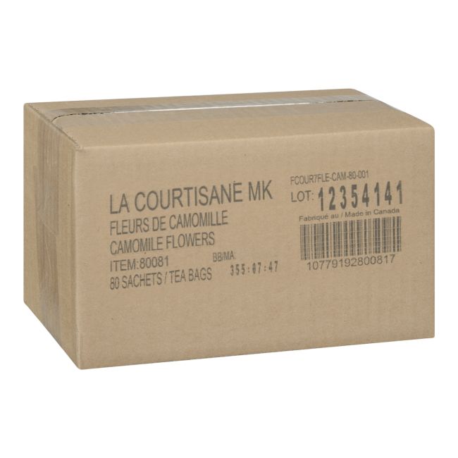 La Courtisane Camomile Herbal Tea Bag -- 80 Per Case