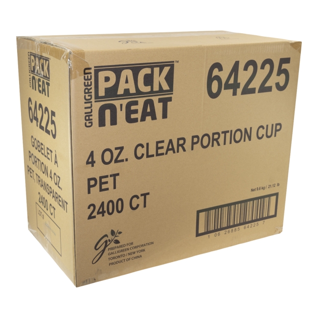 Clear PET Portion Cups
