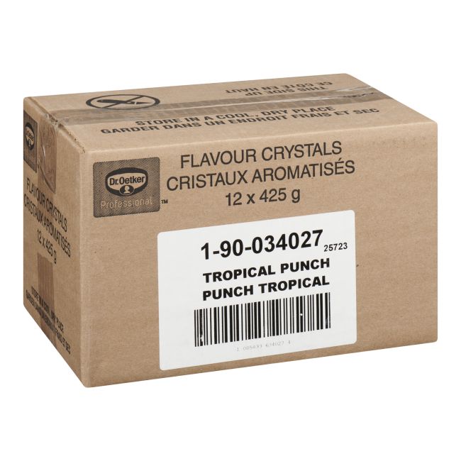 Dr. Oetker Professional Tropical Punch Drink Crystals, 425 G -- 12 Per Case