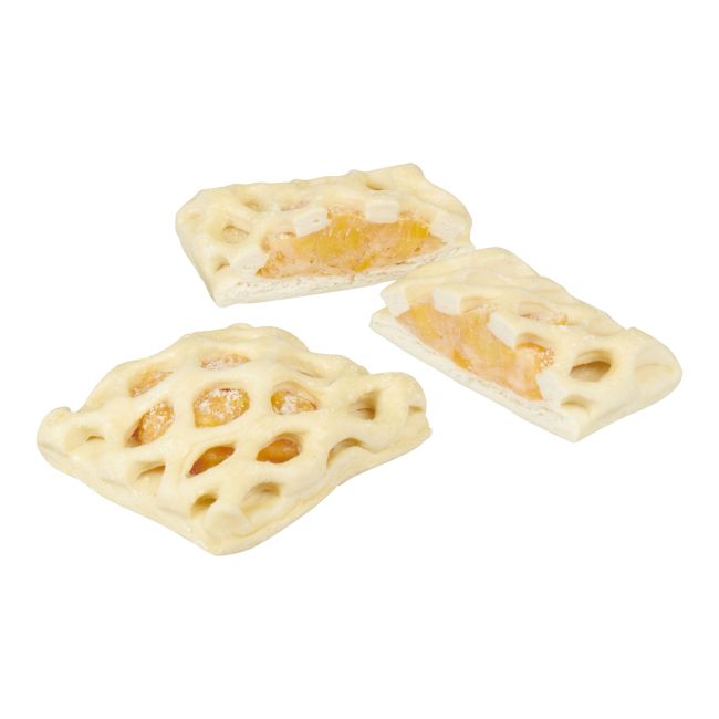 Bridor Ready-to-bake Peach Danish, 90 G -- 42 Per Case