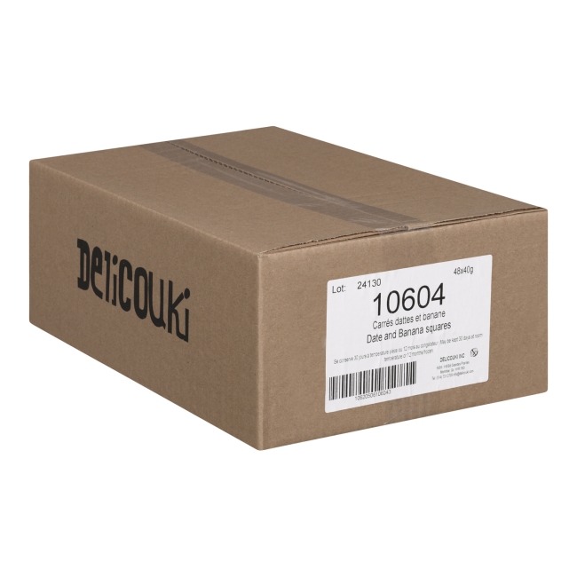 Date and Banana Squares