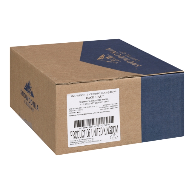 Rock Star 18 Months Vintage Cave-Aged Cheddar Cheese