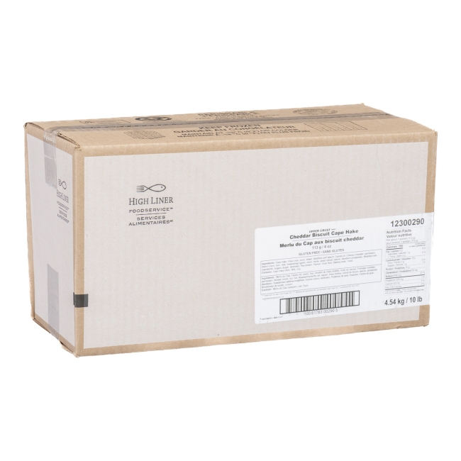 4 Ounce Gluten Free Upper Crust Cheddar Biscuit Cape Hake