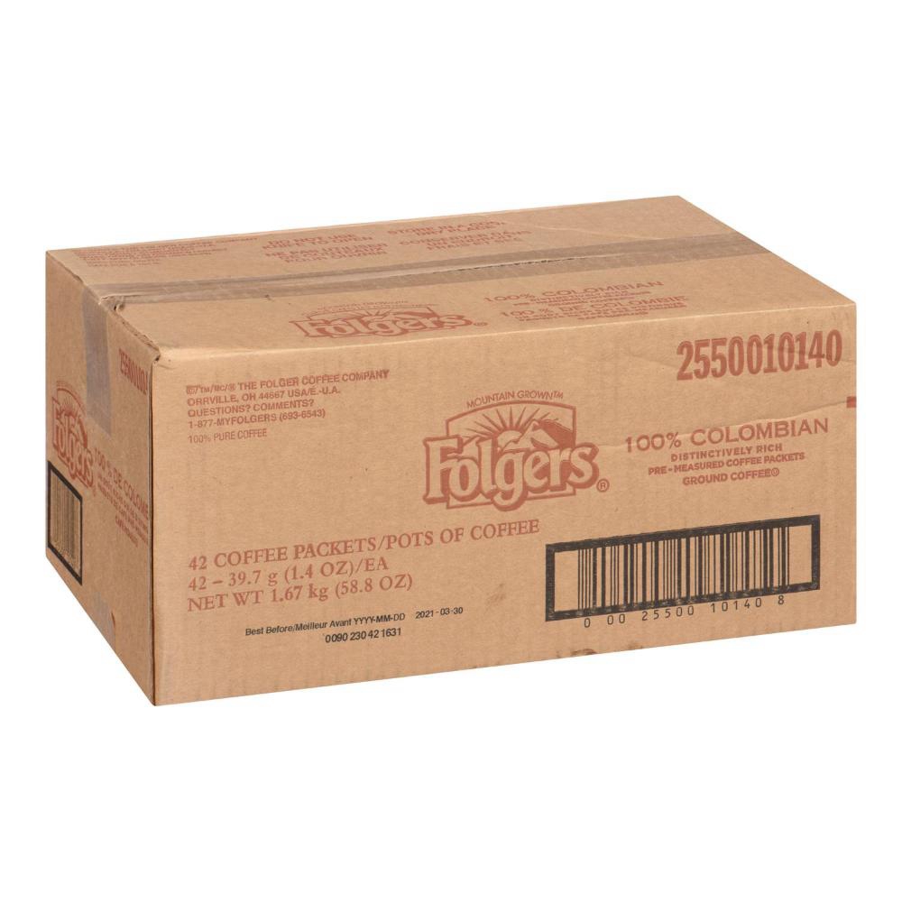 1.4 oz 100 Percent Colombian Ground Coffee