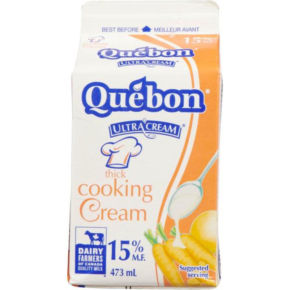 15 Percent Milk Fat Cooking Cream
