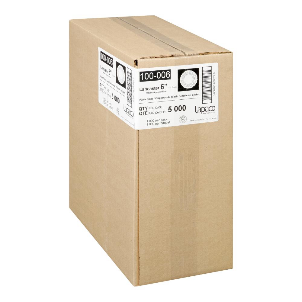 Lancaster 6 in Round White Doily