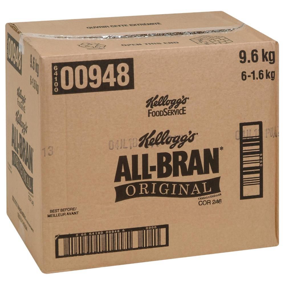 All-bran Original Mini Wheats Cereal, 1600 G -- 6 Per Case