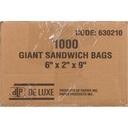 Giant Dry Wax Sandwich Bag