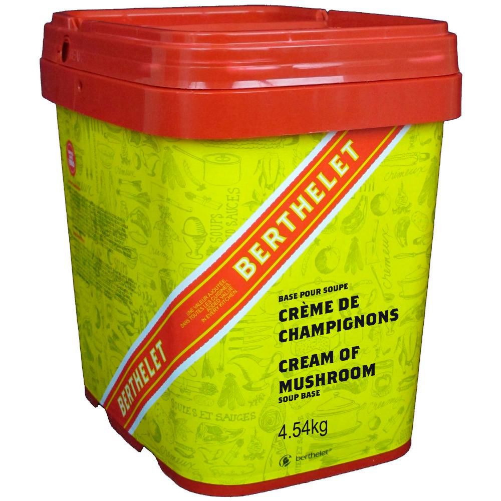 Berthelet Mushroom Cream Soup Base, 4.54 Kg
