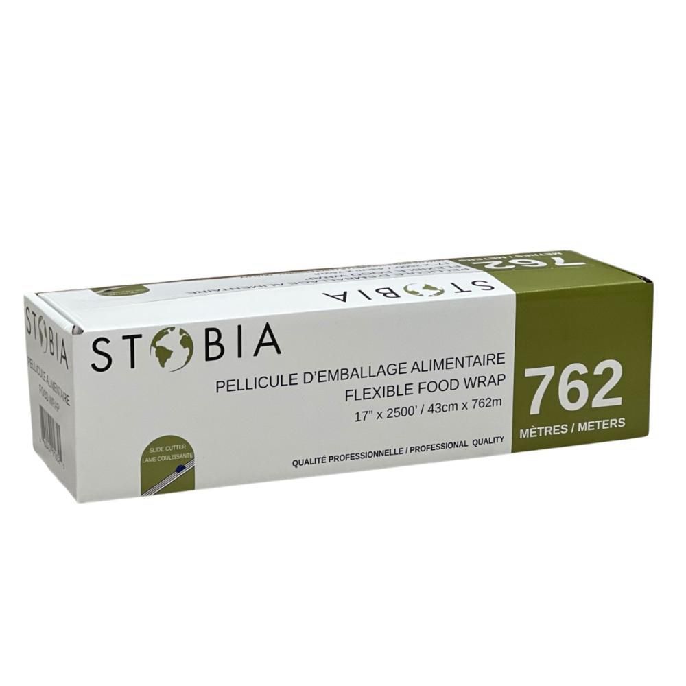 Stobia Flexible Food Wrap, 17 In X 2500 Feet