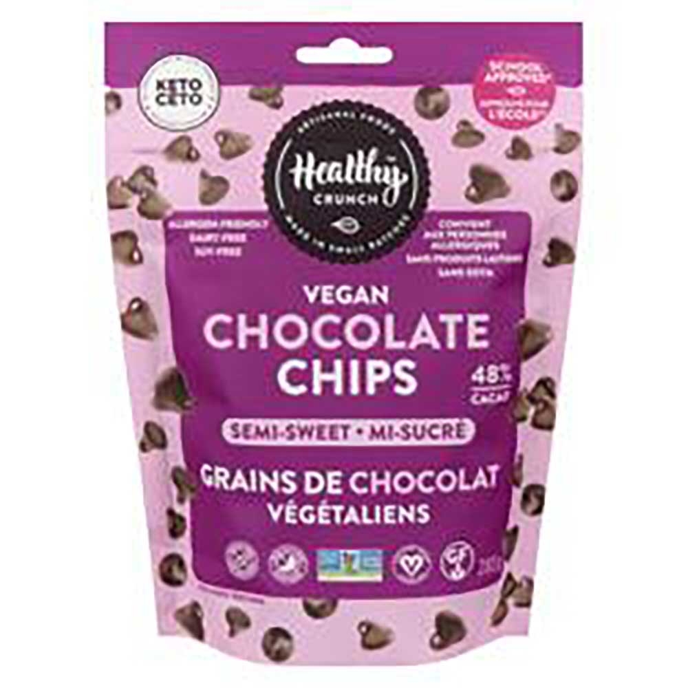 Healthy Crunch Semi Sweet Chocolate Chips, 283 G -- 6 Per Case