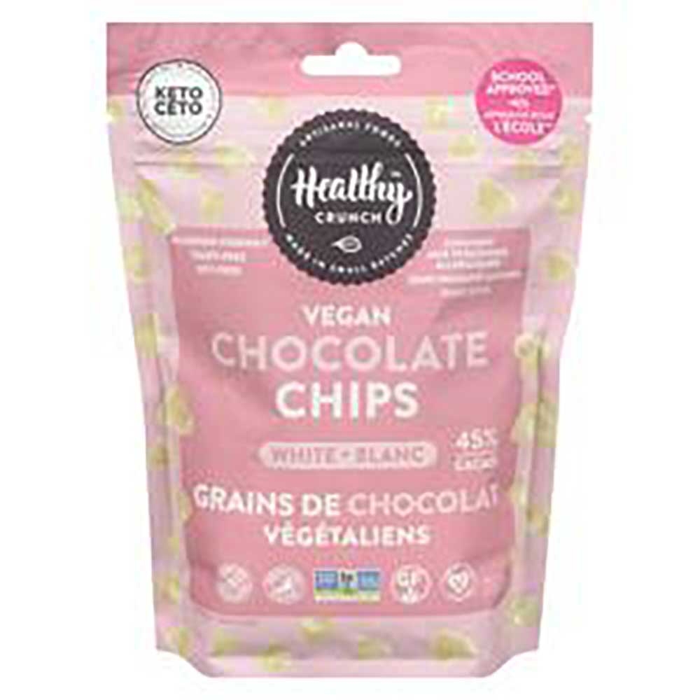 Healthy Crunch Vegan White Chocolate Chips, 283 G -- 6 Per Case