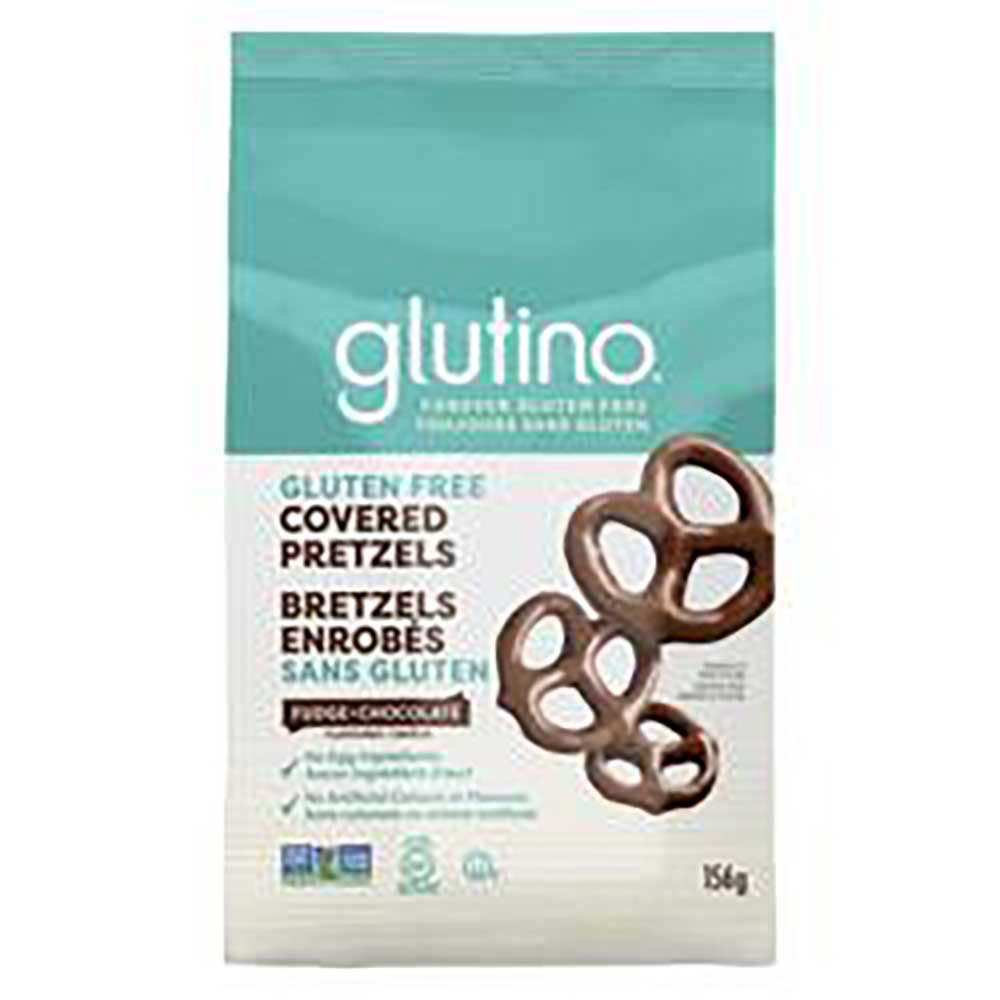 Glutino Gluten Free Chocolate Covered Pretzels, 156 G -- 12 Per Case