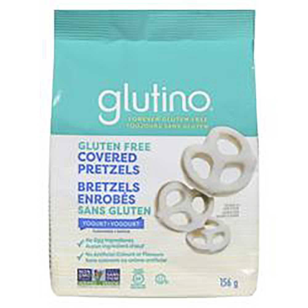 Glutino Gluten Free Yogurt Coated Pretzels, 156 G -- 12 Per Case