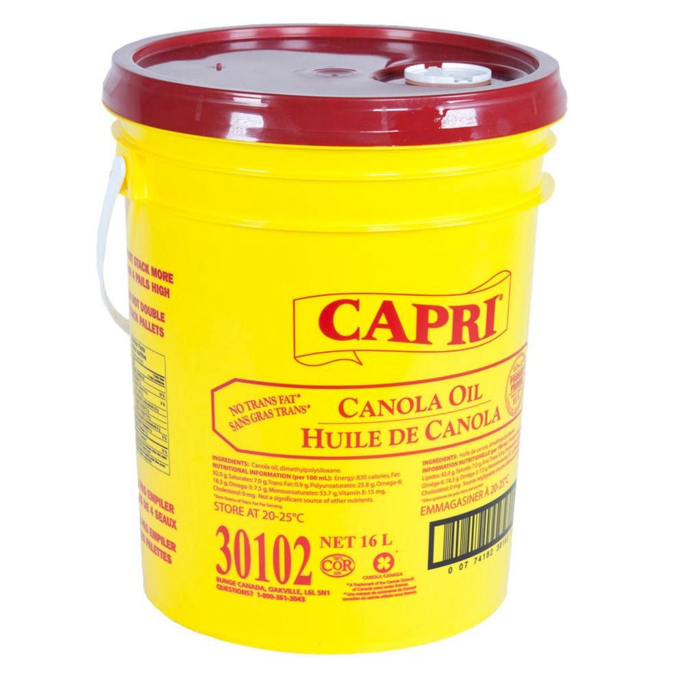 Capri Canola Oil, 16 L