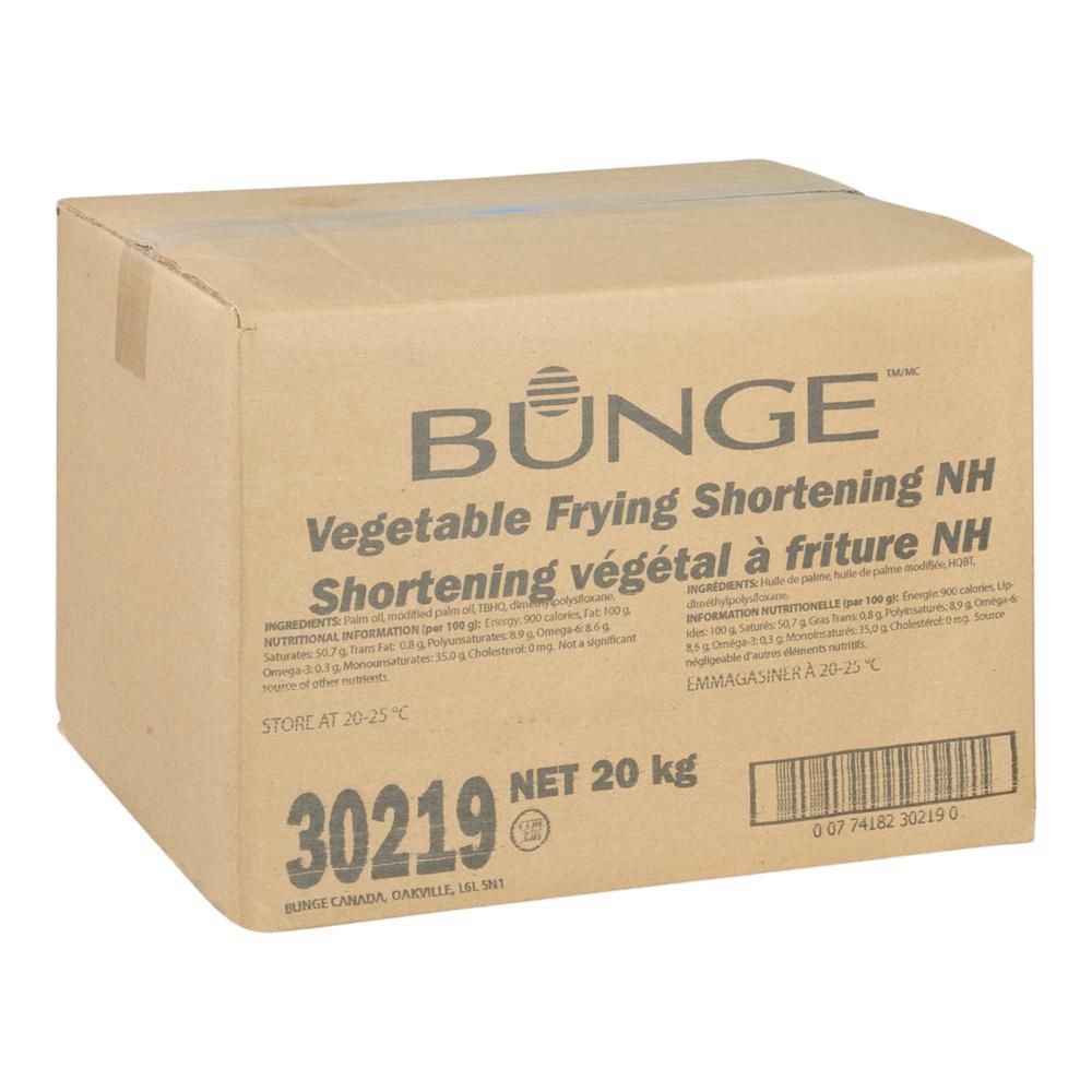 Bunge Non Hydrogenated Vegetable Frying Shortening, 20 Kg