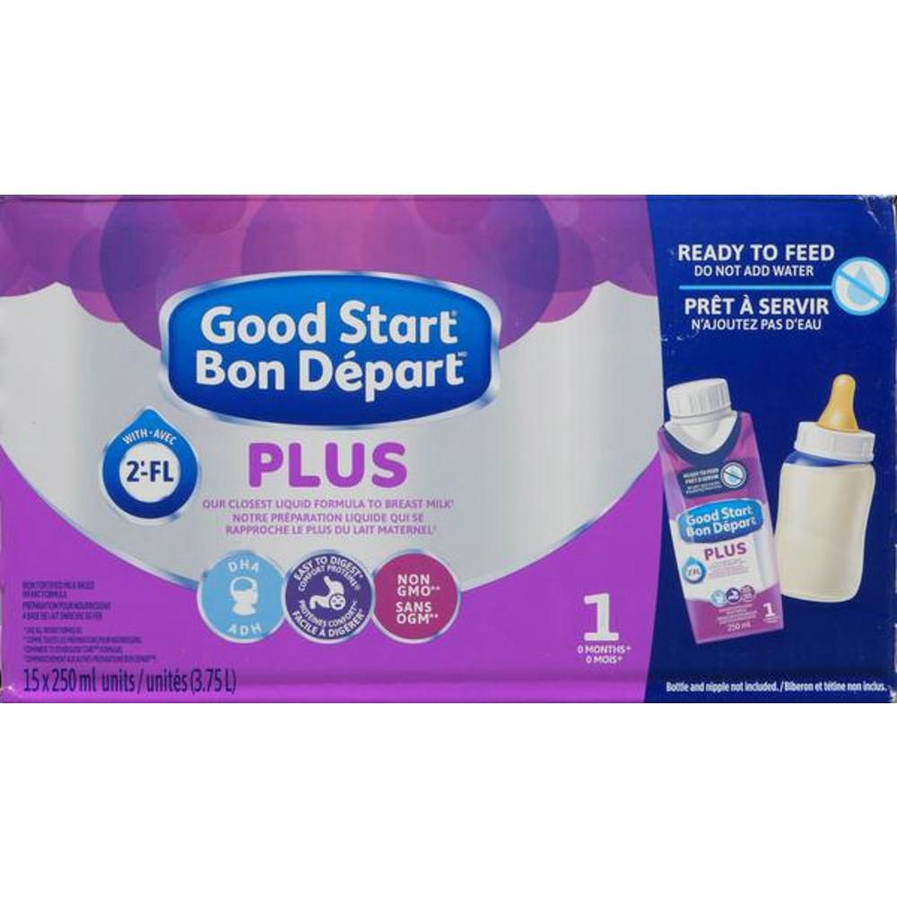 Bon Depart Infant Formula With Omega - Rts Tetra, 250 Ml -- 15 Per Case
