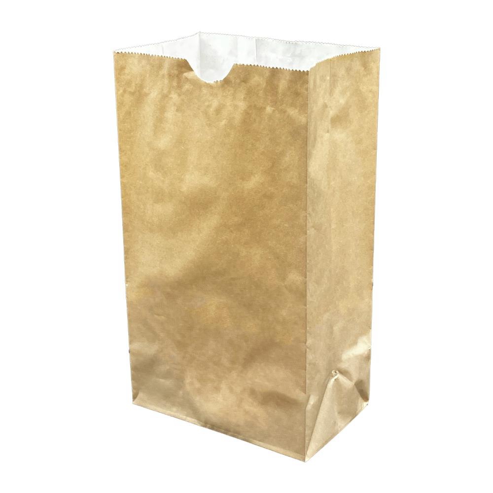 2 lb Brown Double Wall French Fry Bag