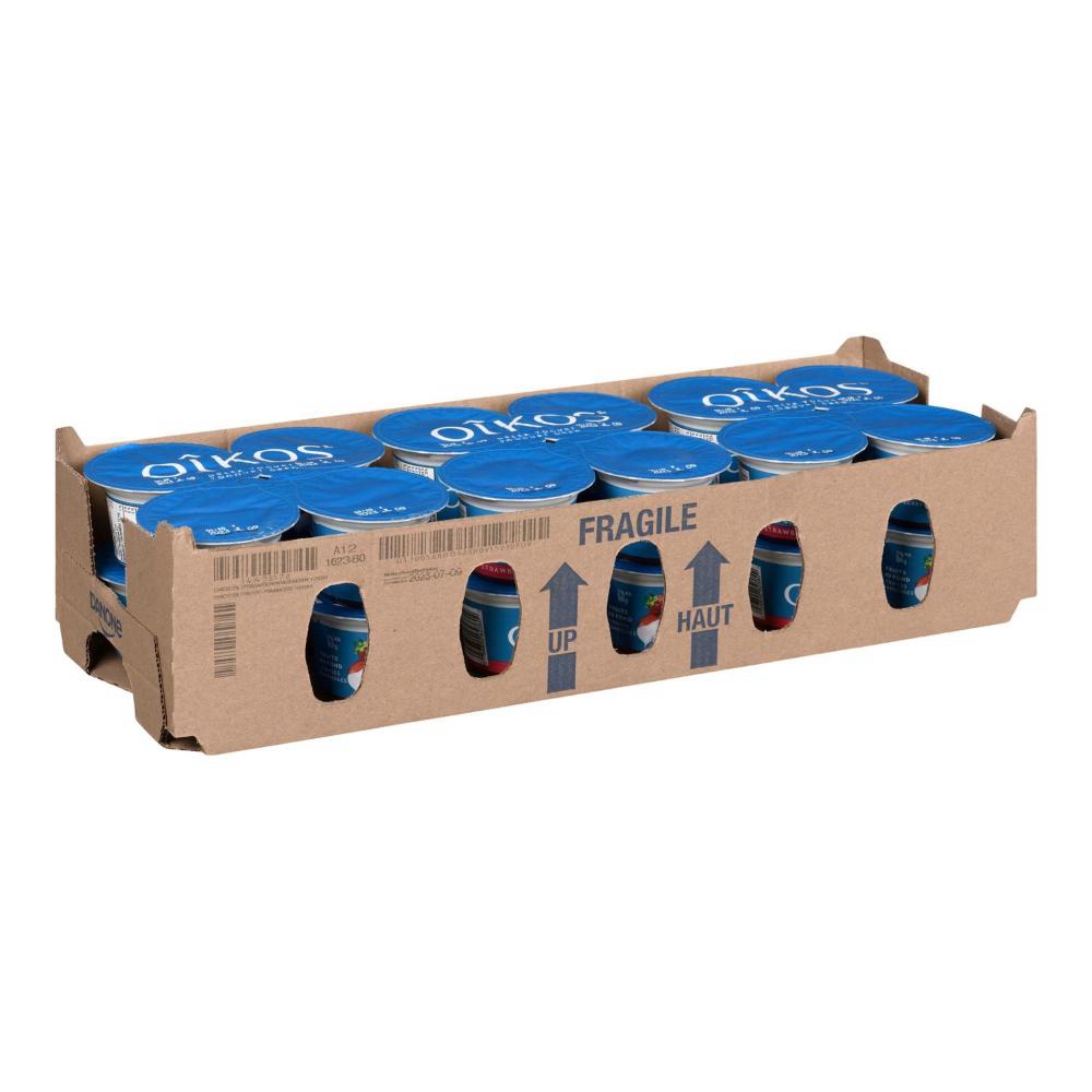 2 Percent Milk Fat Fruit on the Bottom Strawberry Raspberry Greek Yogurt