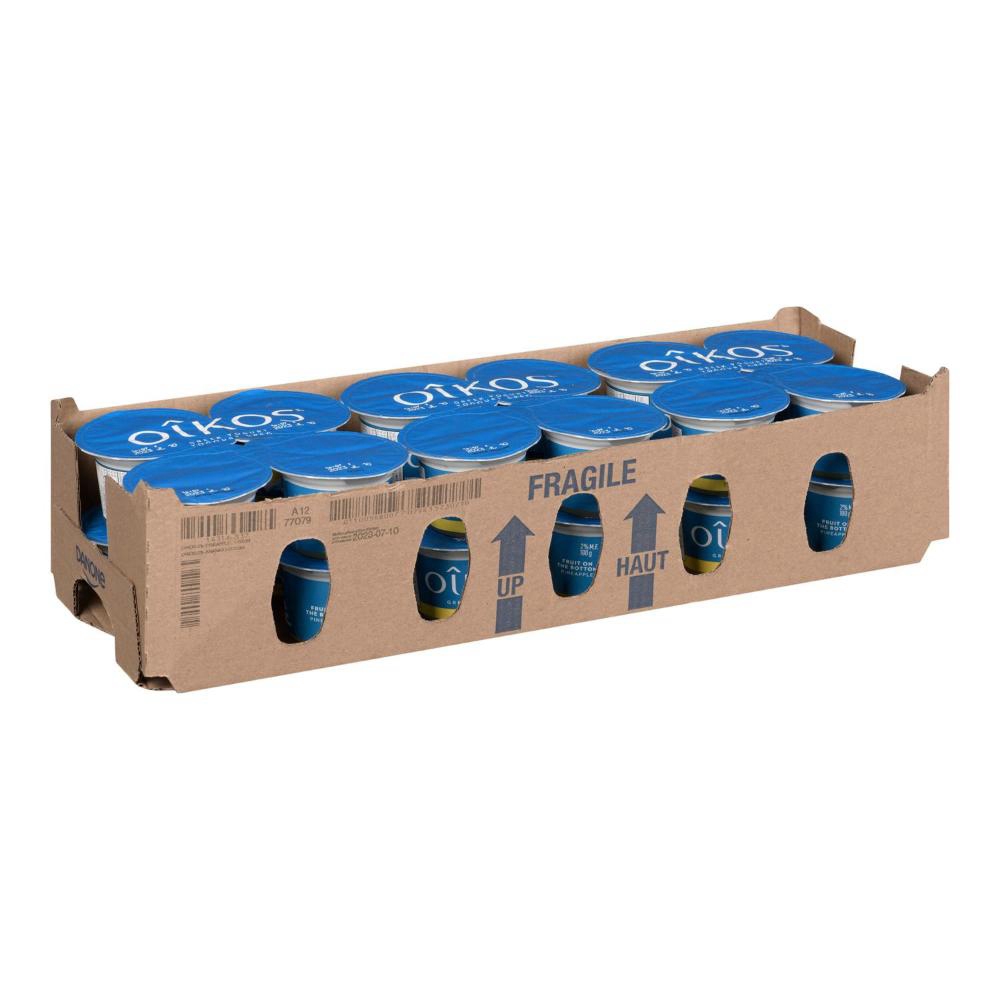 2 Percent Milk Fat Pineapple Greek Yogurt