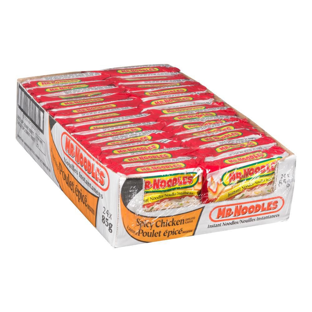 Mr. Noodles Spicy Chicken Instant Noodle, 85 G -- 24 Per Case