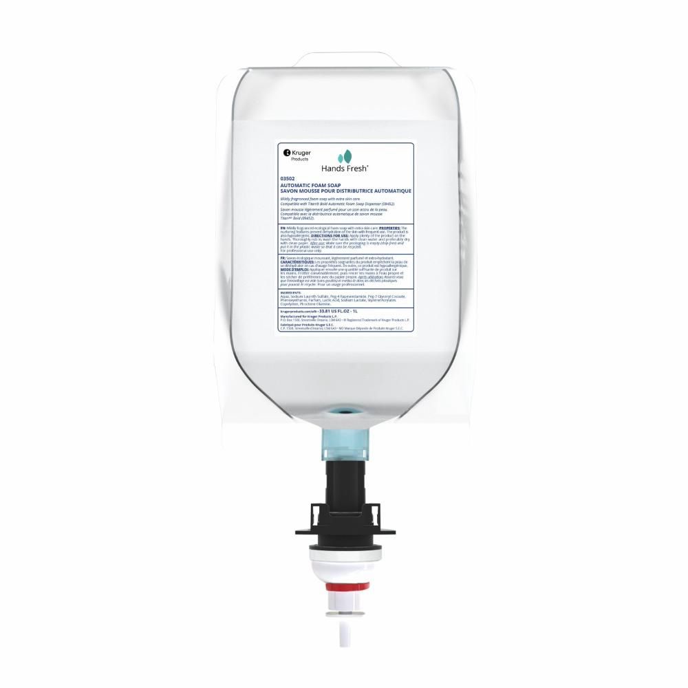 Hands Fresh Automatic Foam Soap Dispenser, 1000 Ml -- 6 Per Case