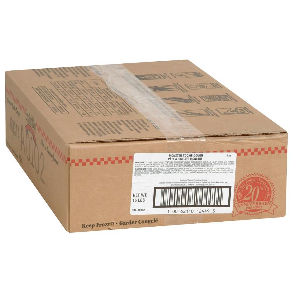 English Bay Monster M And M Cookie Dough, 56 G -- 128 Per Case