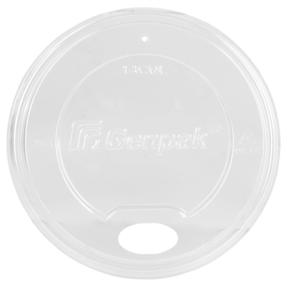 Clear PET Dome Sip Lid for 12-20 oz Cold Drink Cup