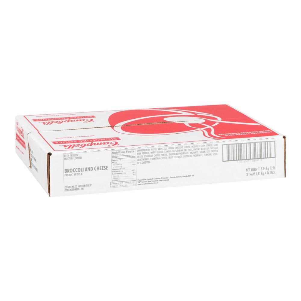 Campbell's Signature Broccoli Cheese Cream Soup, 1.81 Kg -- 3 Per Case