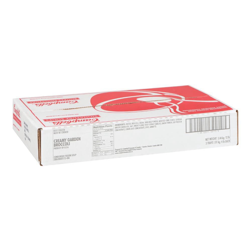 Campbell's Signature Broccoli Cream Soup, 1.81 Kg -- 3 Per Case