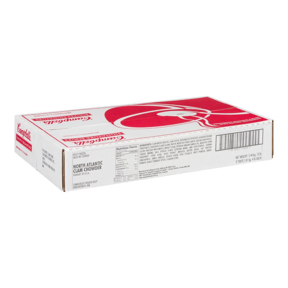 Campbell's Signature Atlantic Clam Chowder Soup, 1.81 Kg -- 3 Per Case