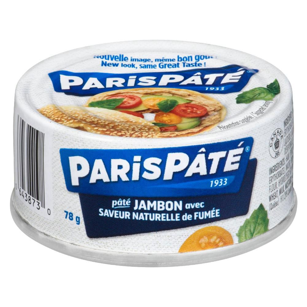 Paris Pate Ham, 78 G -- 24 Per Case