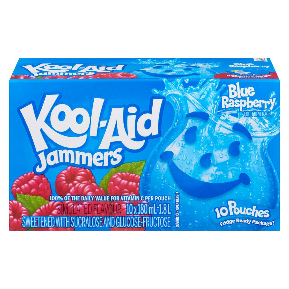 Jammers Blue Raspberry Drink