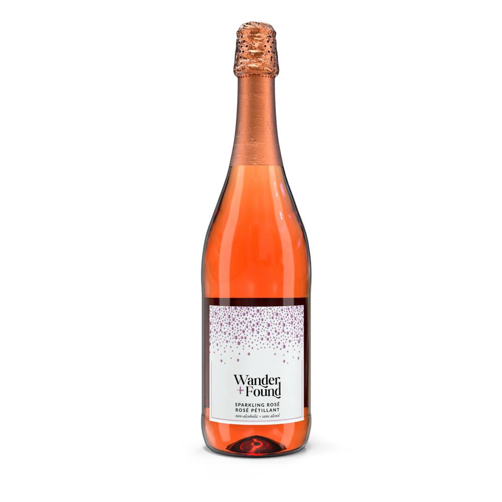 Rose Alcohol-Free Sparkling Wine