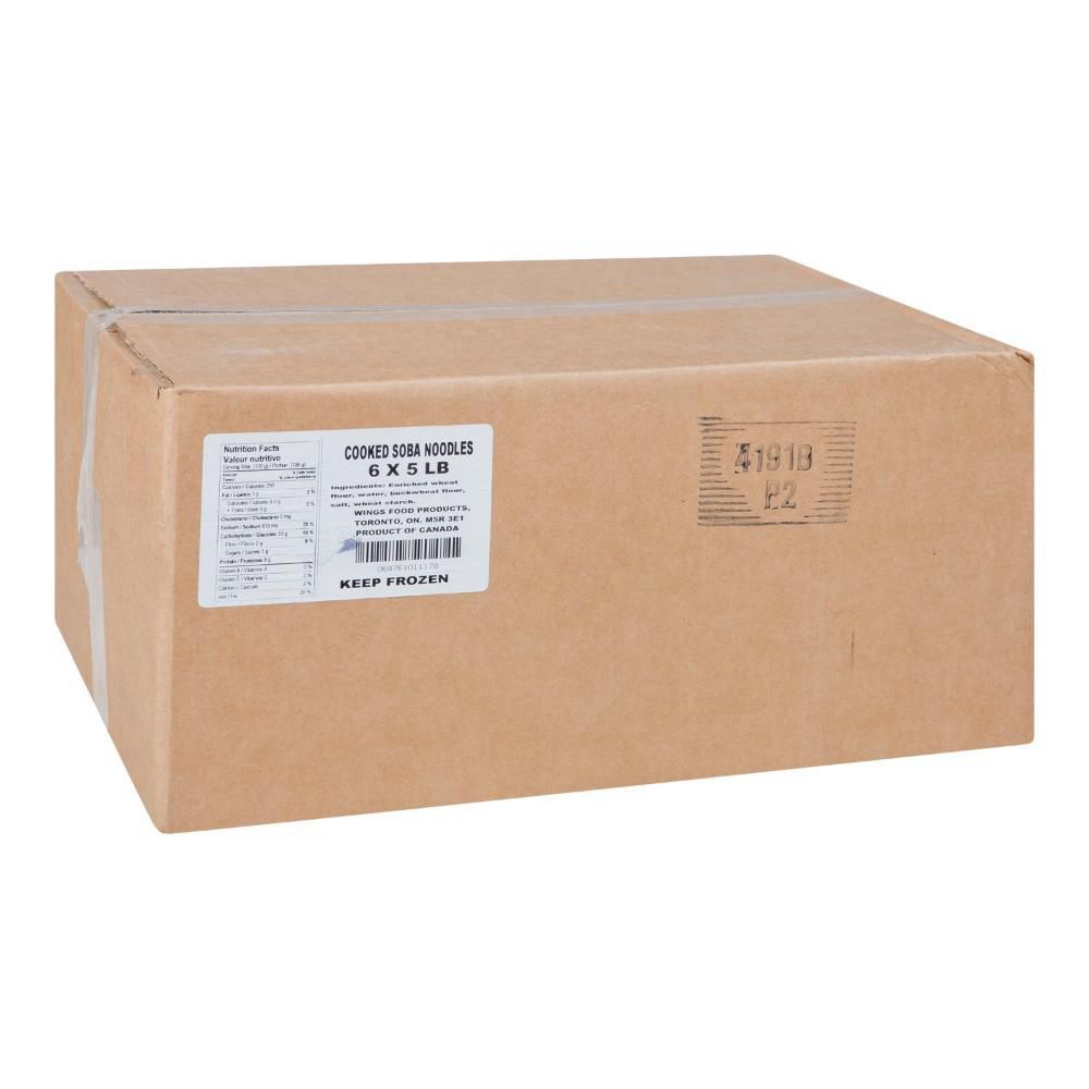 Wing's Soba Steamed Noodle, 2.27 Kg -- 6 Per Case
