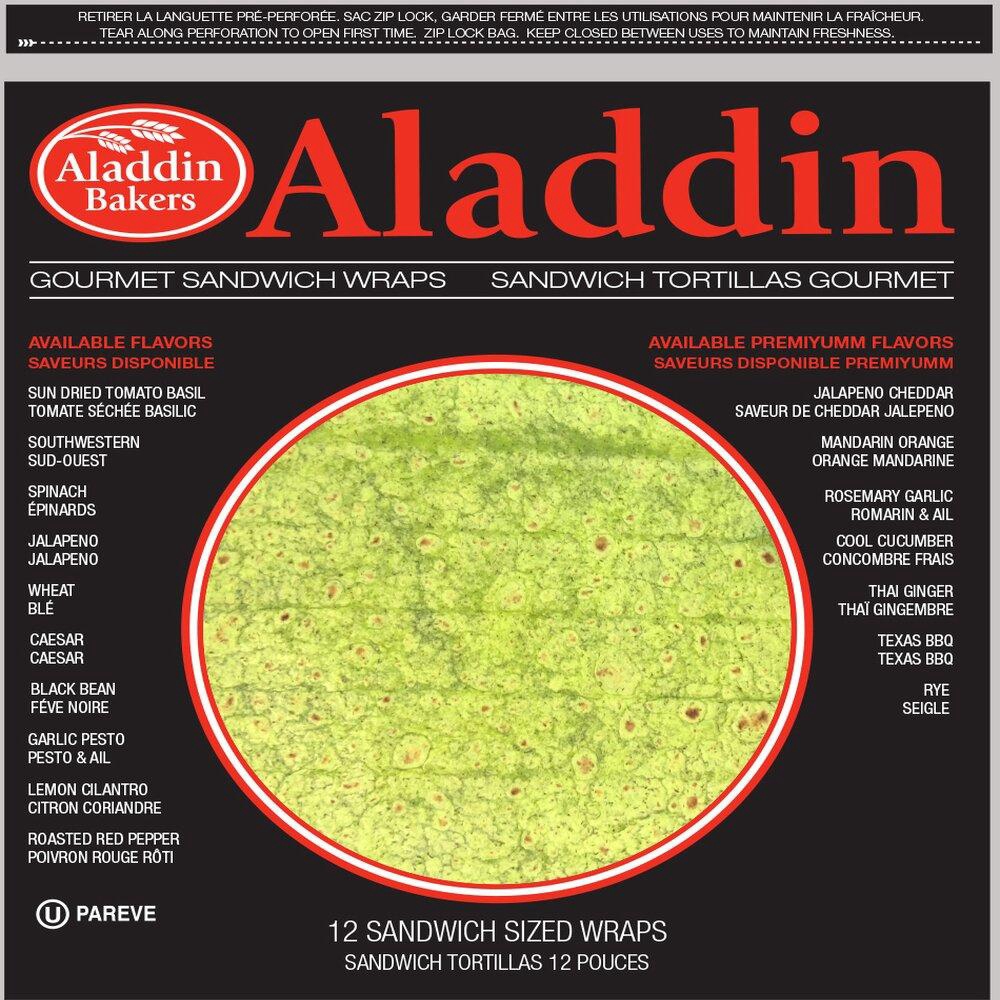 12 in Cucumber Tortilla