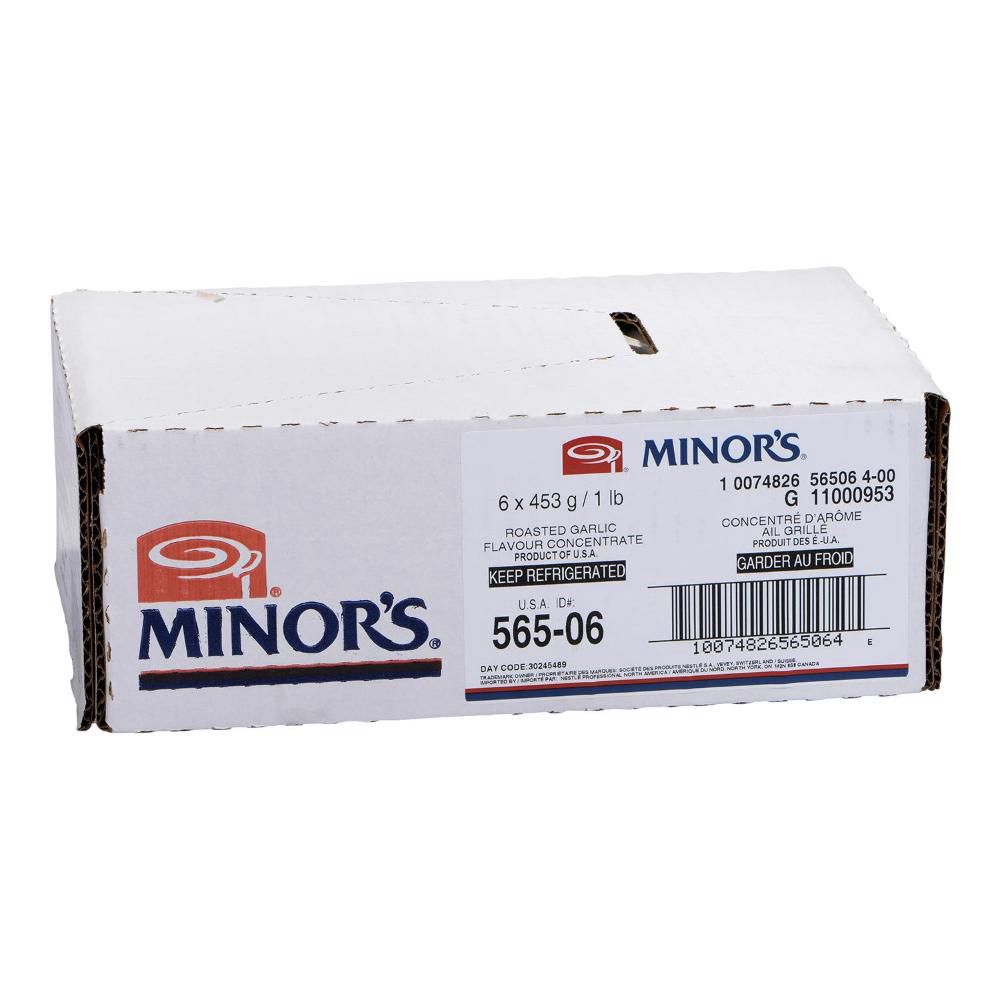 Minor's Concentrated Roast Garlic Base, 1 Kg -- 6 Per Case