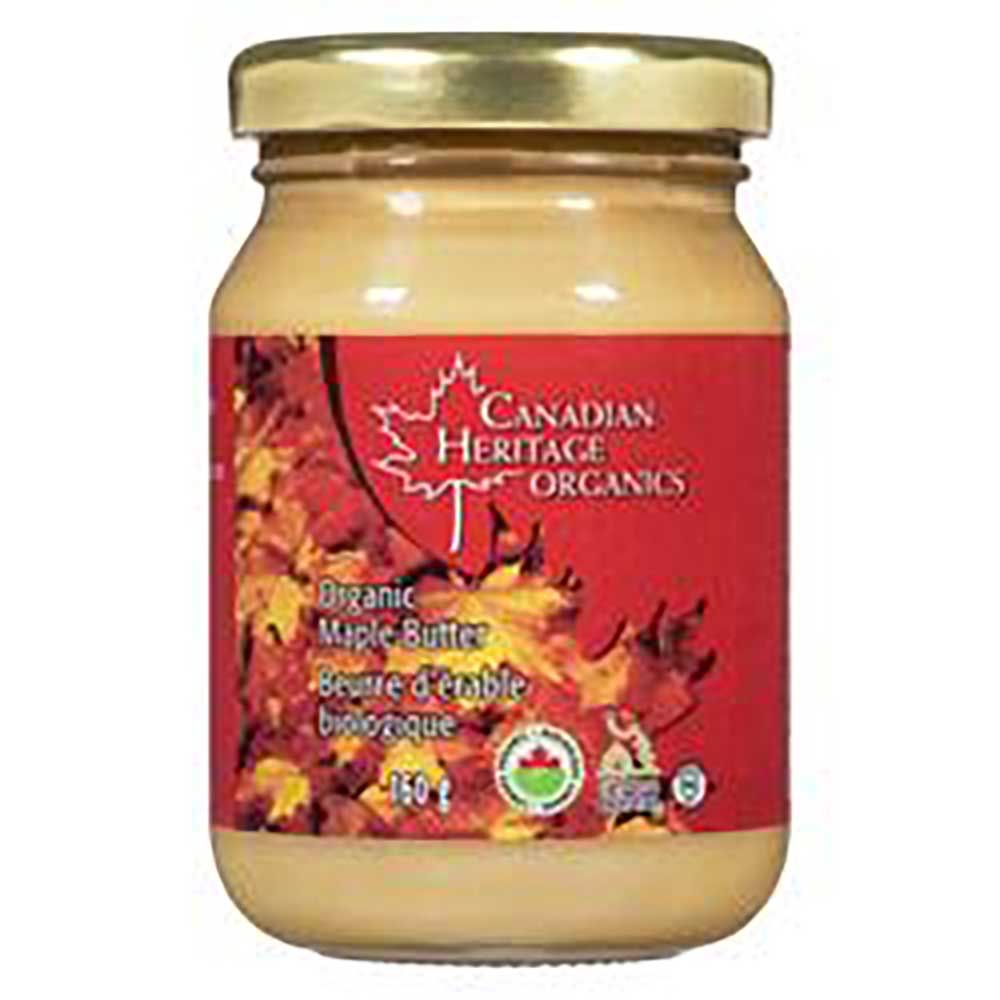 Canadian Heritage Organics Maple Butter, 160 G -- 12 Per Case
