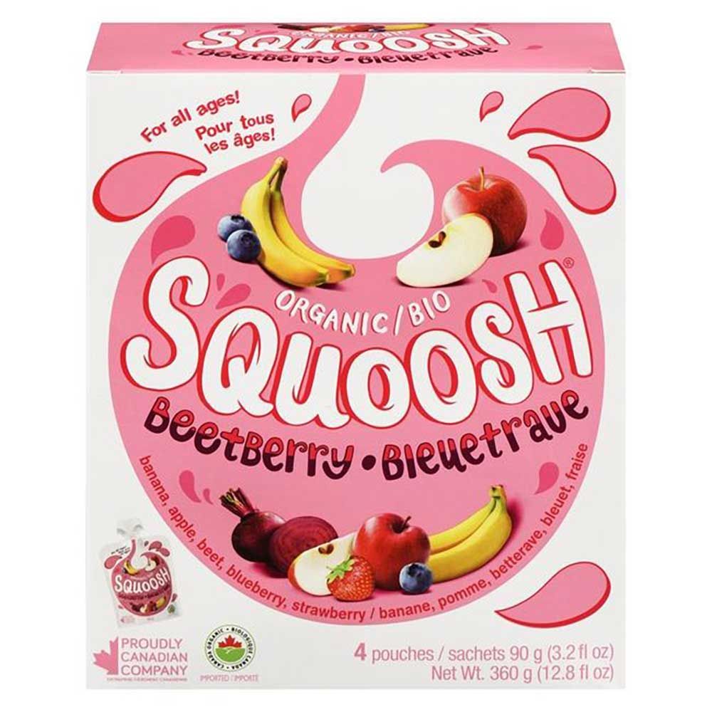 Baby Gourmet Squoosh Organic Beetberry Squoosh Fruit Snacks For Kids, 360 G -- 6 Per Case