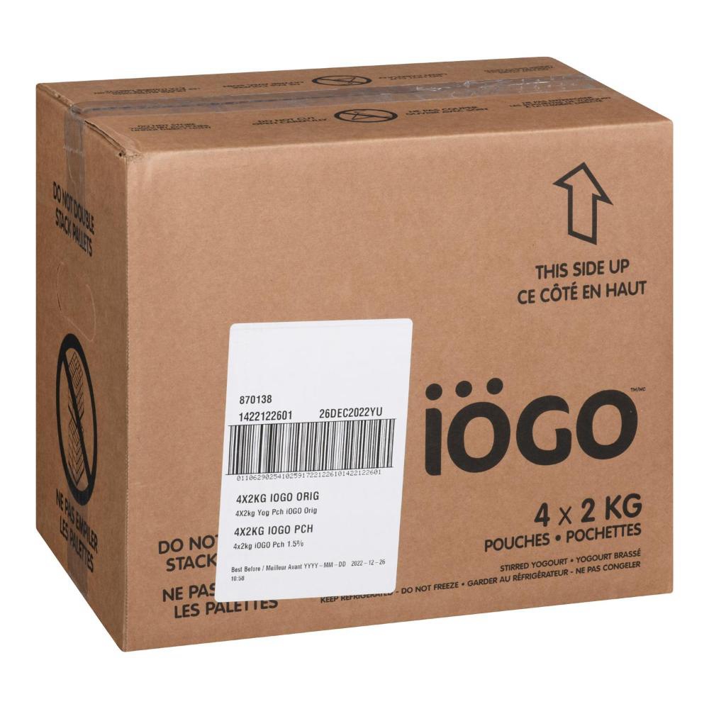 1.5 Percent Milk Fat Peach Yogurt