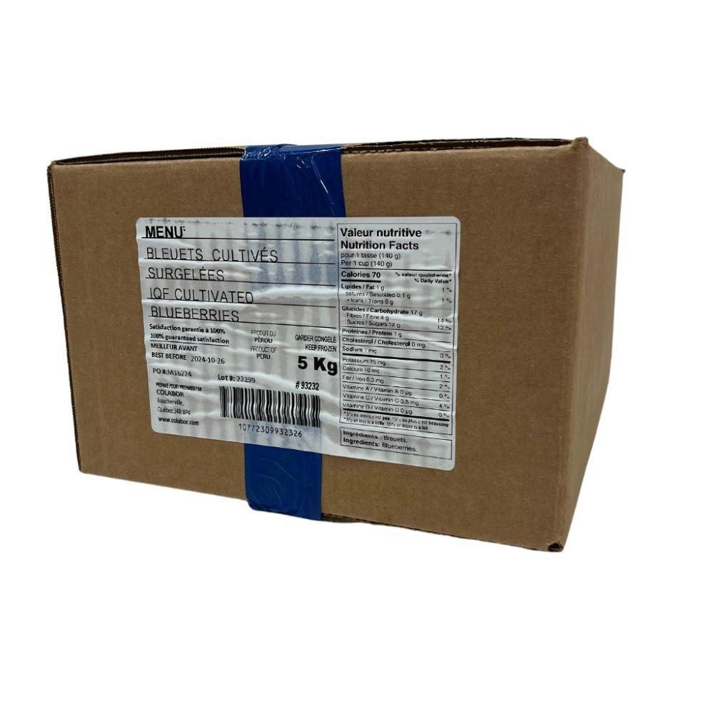 Menu Iqf Cultivated Wild Blueberry, 1 Kg -- 5 Per Case