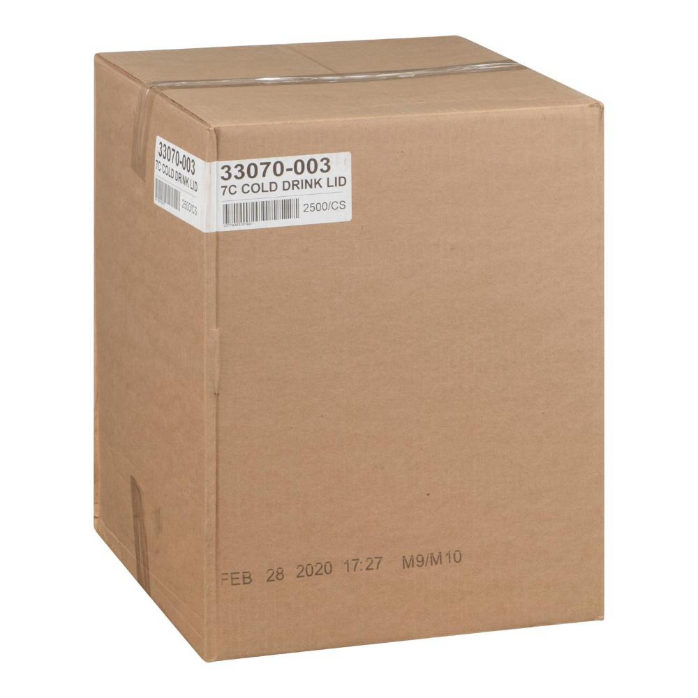 Translucent HIPS Slot Straw Lid for 7 oz Cold Cup